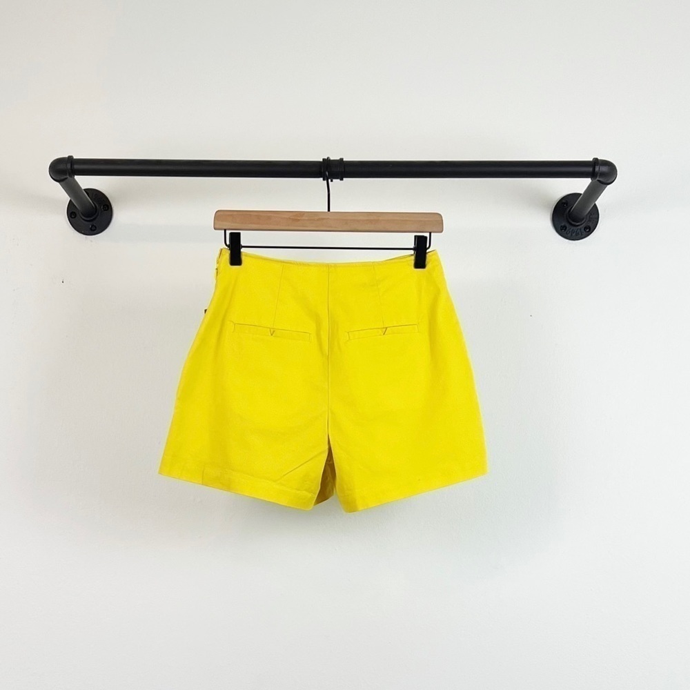 NWT Anthropologie Maeve Tennis Skort Skirted Shorts Yellow - Picture 7 of 8